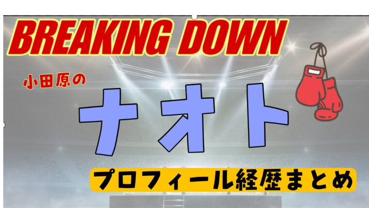 【ブレイキングダウン】ナオキの年齢・身長・体重wikiまとめ