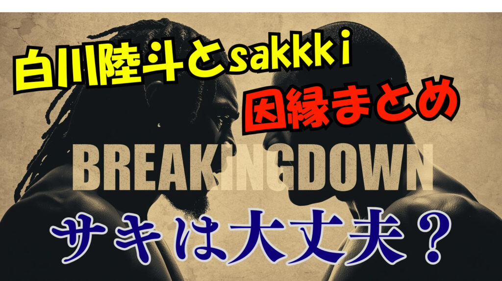 sakkki(サキ）と白川陸翔のやりとりがヤバすぎるけど大丈夫？